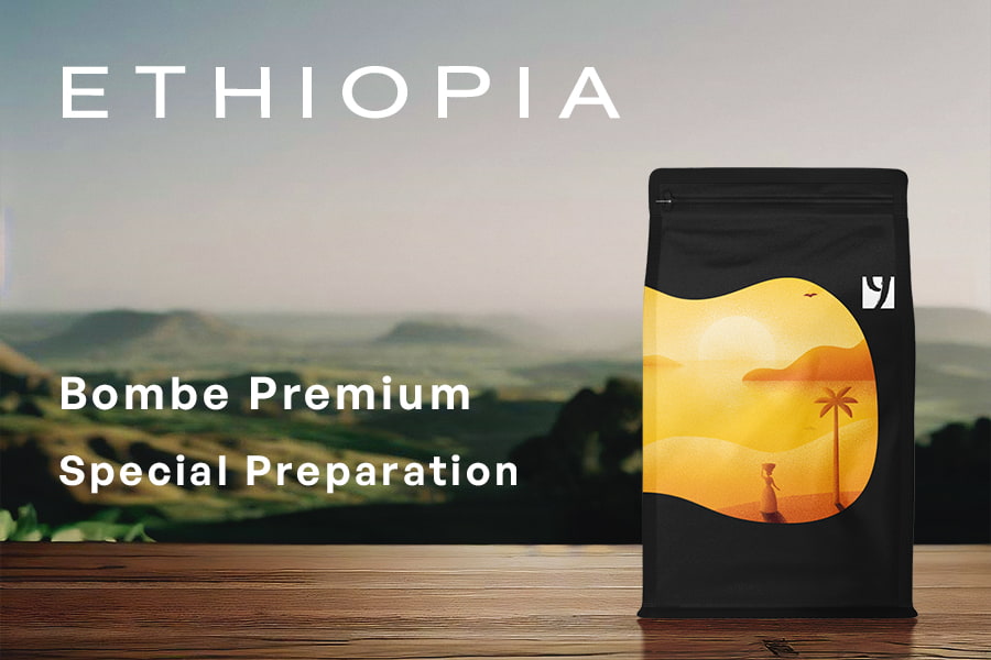 ETHIOPIA Bombe Premium  Special Preparation, Natural, 250g