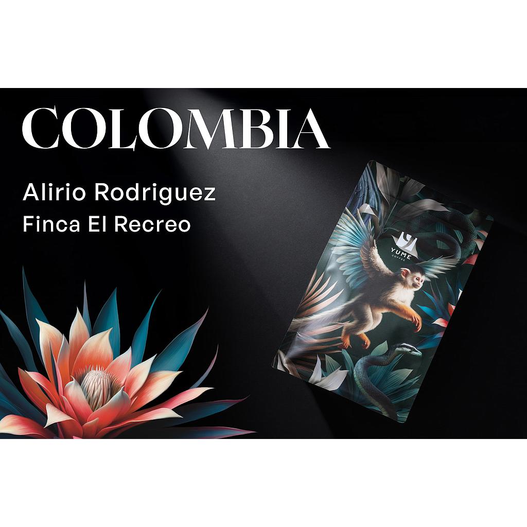 COLUMBIA Alirio Rodriguez, Finca El Recreo, Anaerobică Naturală, 250g