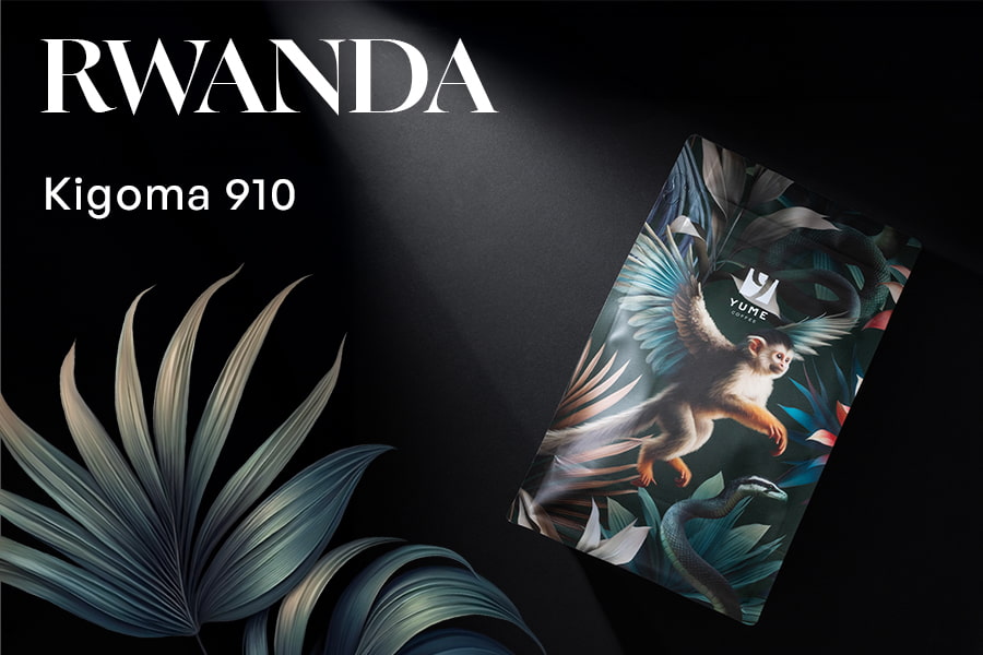 RWANDA Kigoma 910, Red Bourbon, Naturală, 250g