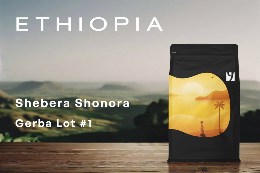 ETHIOPIA Shebera Shonora Gerba Lot #1, Natural, 250g