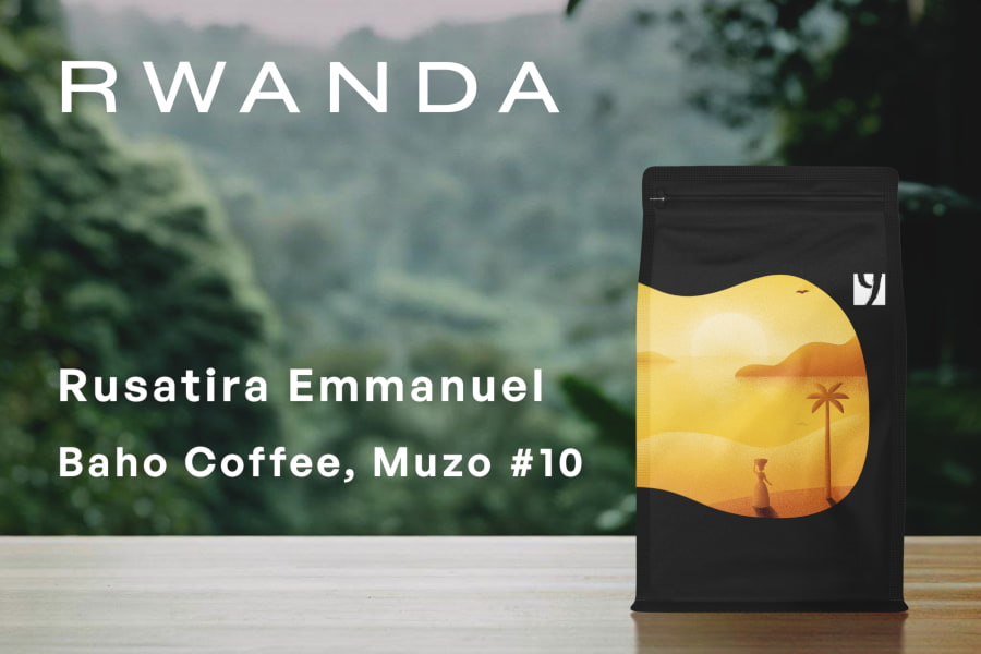 RWANDA Rusatira Emmanuel Muzo #10, Washed, 250g