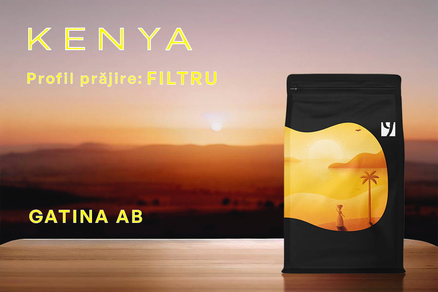 KENYA Gatina AB, Washed, very light roast, 250g