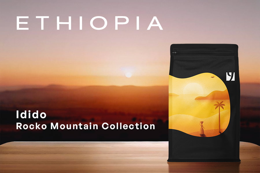 ETIOPIA Idido, Rocko Mountain Collection, Naturală, 250g