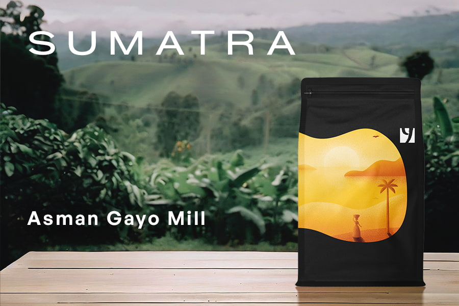 Sumatra Asman Gayo Mill, Washed, 250g