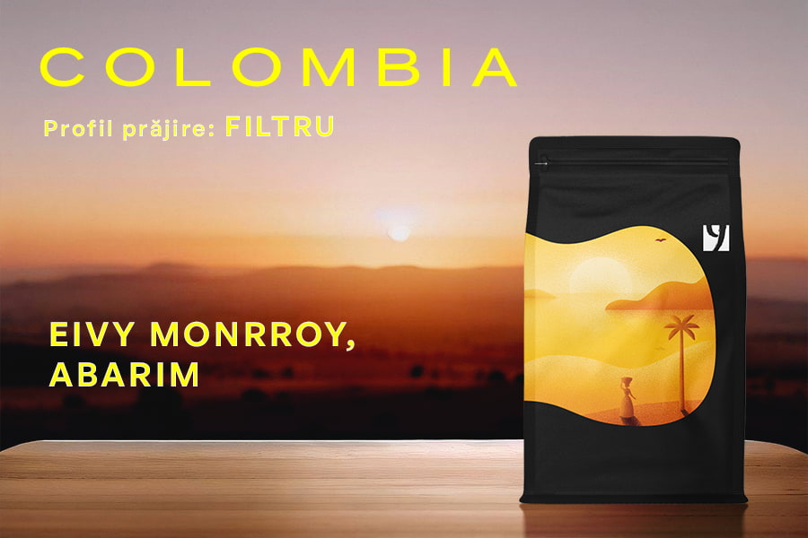 Columbia Eivy Monrroy, Abarim, Natural, very light roast, 250g