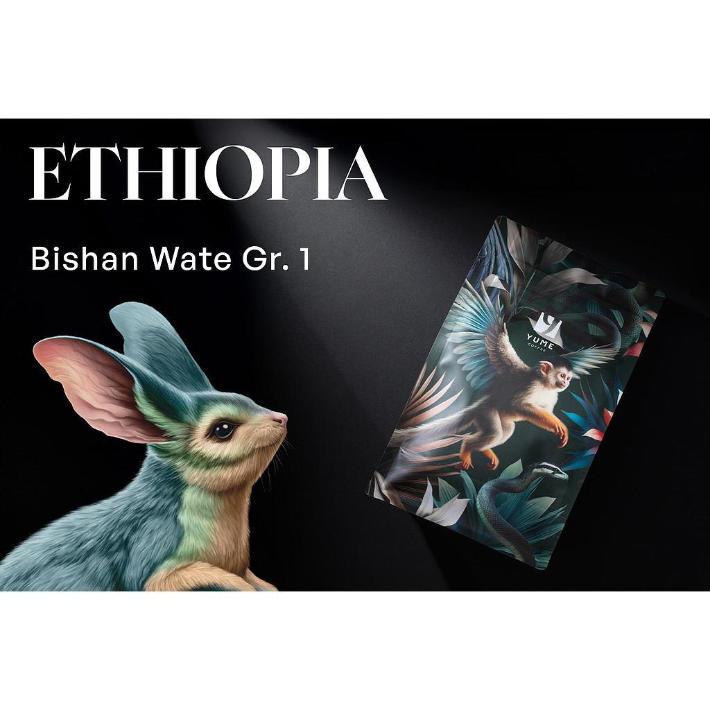 ETIOPIA Bishan Wate Gr. 1, Spălată (preparare specială), 250g